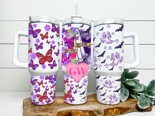 Spooky Butterfly 40oz Tumbler