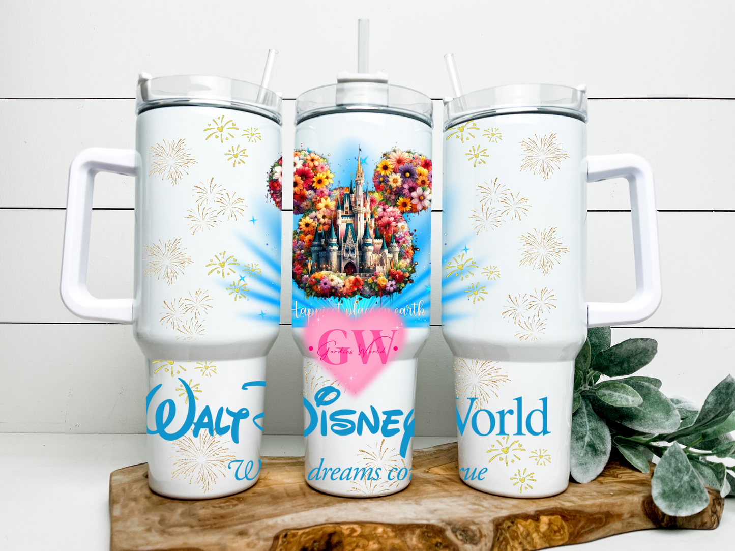 Flor World 40oz Tumbler