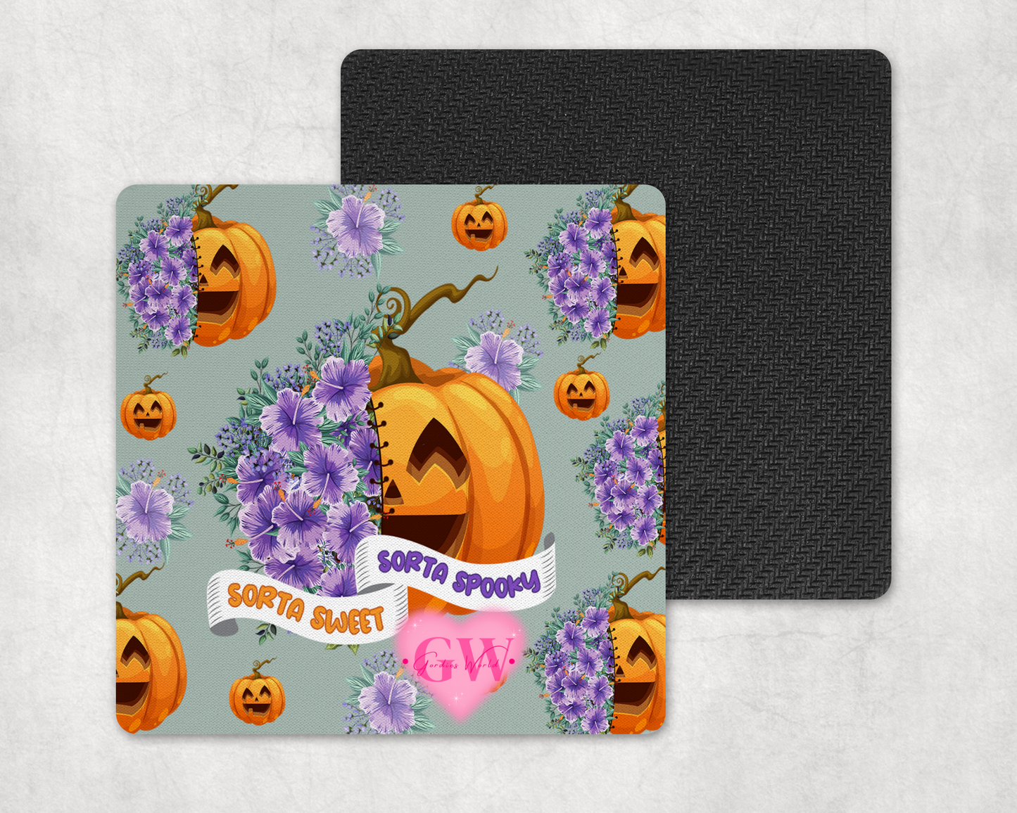 Flor Pumpkin Cup Coaster