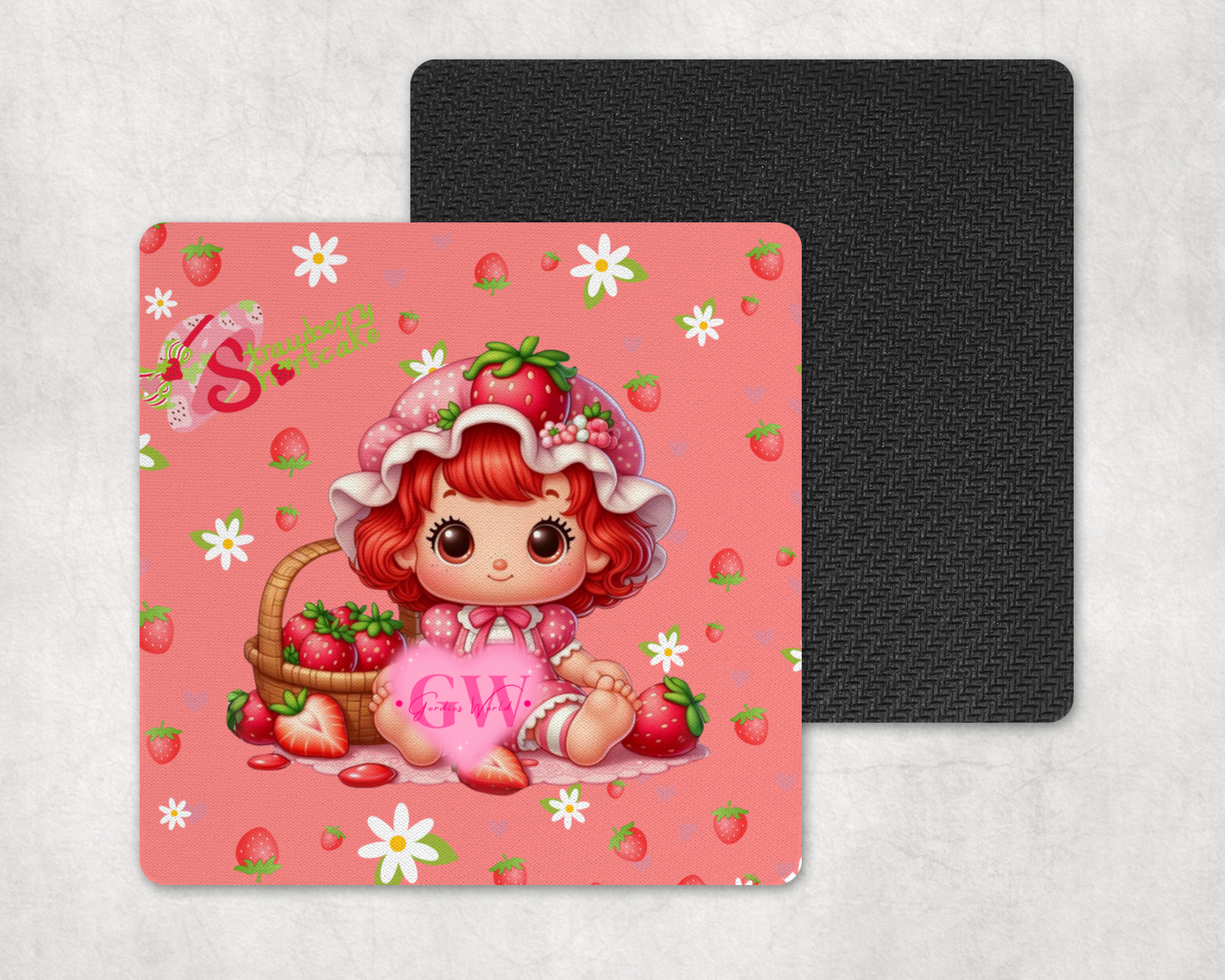 Fresita Girl Cup Coaster