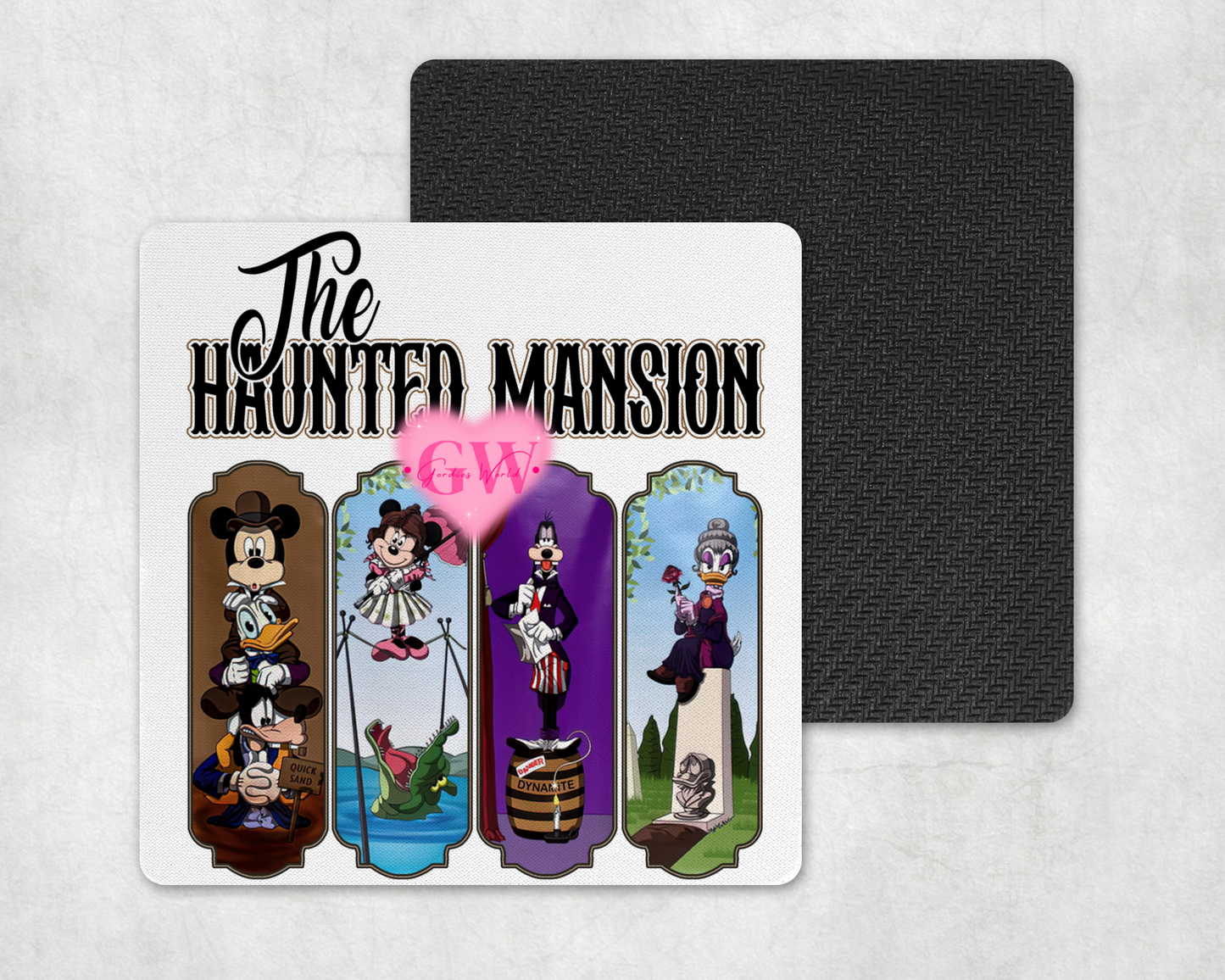 Haunted House Cup Coaster