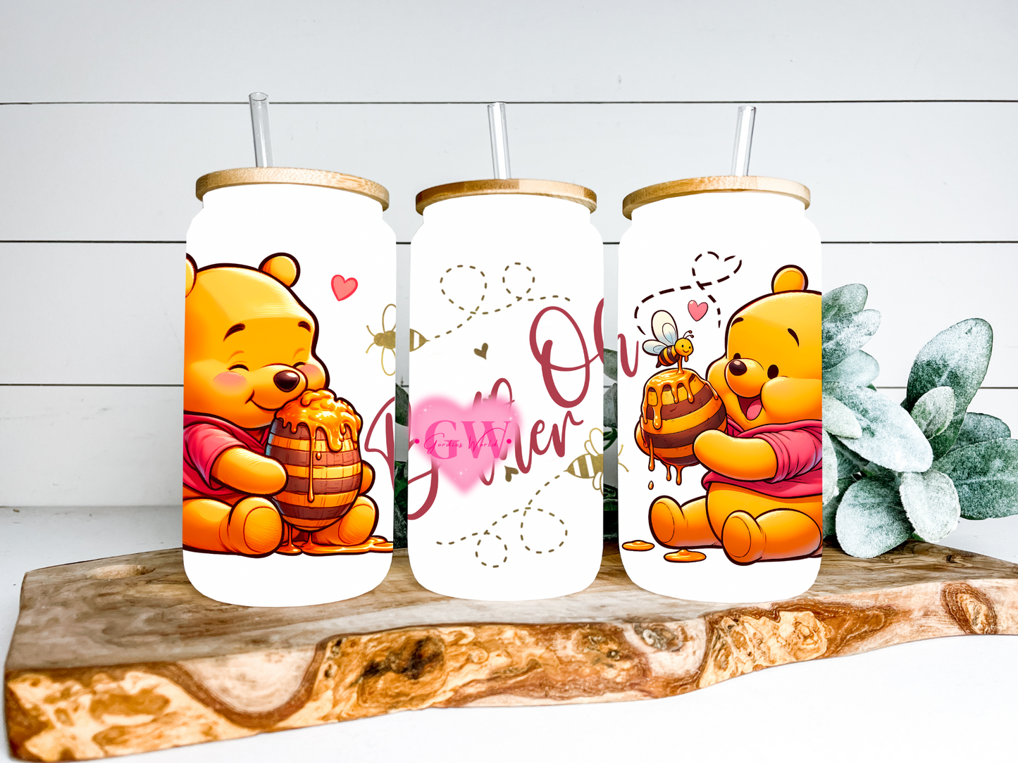 Honey Bear White  Cup