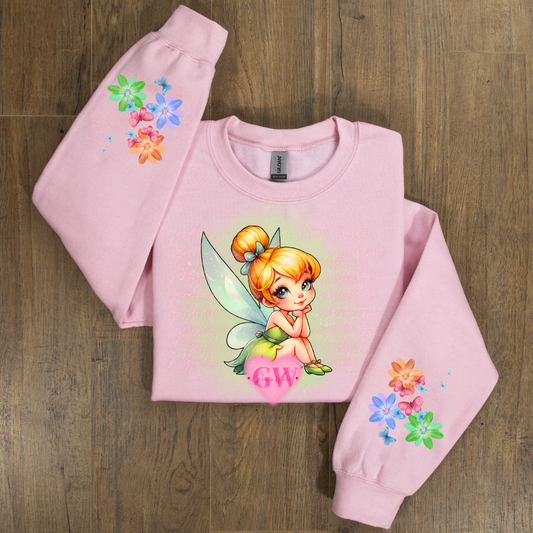 Pixie Light Pink Sweatshirt XL