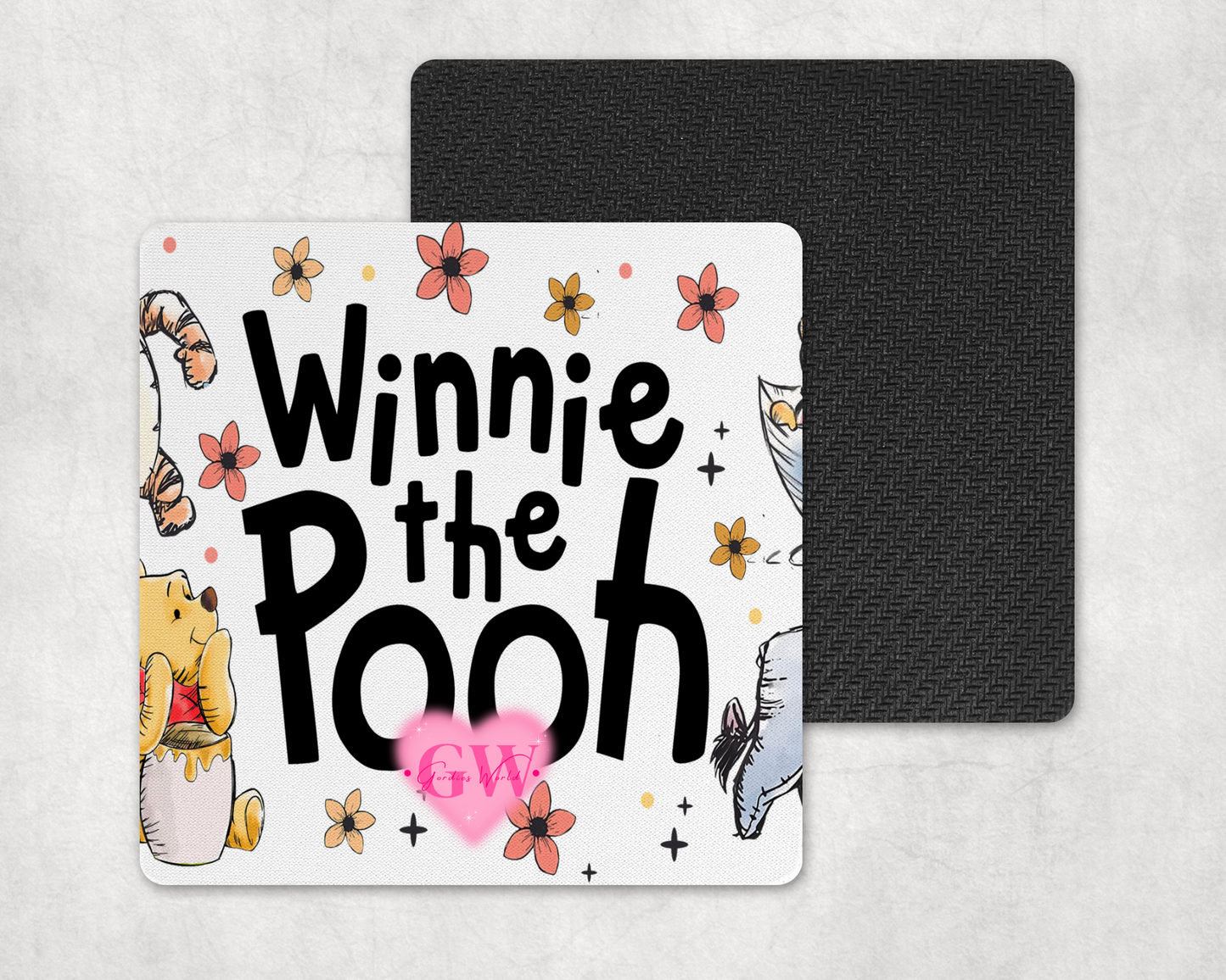 Poohy & Friends Cup Coaster