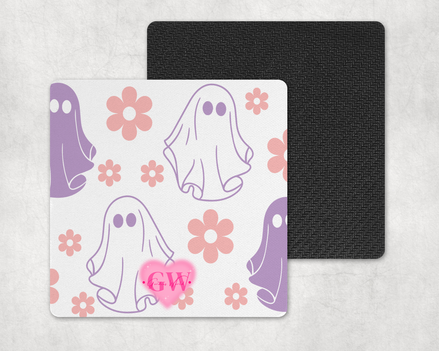 Pretty Ghost Cup Coaster