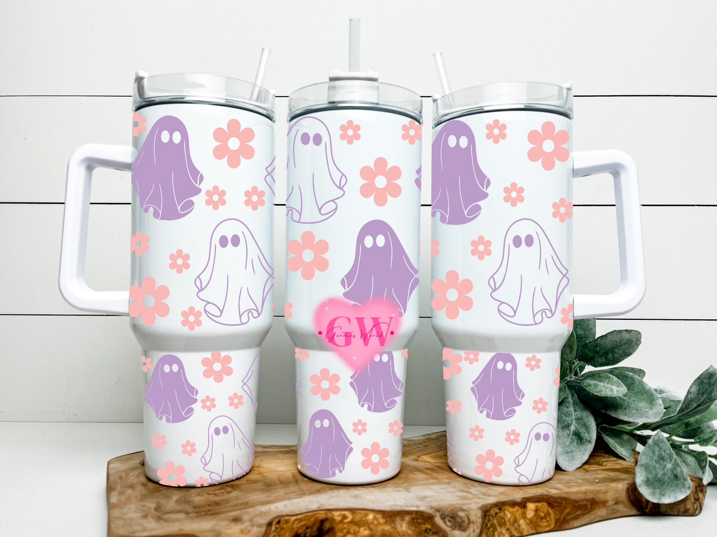 Pretty Ghost 40oz Tumbler