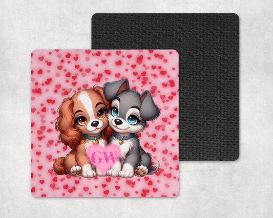 Puppy Lovers Cup Coaster