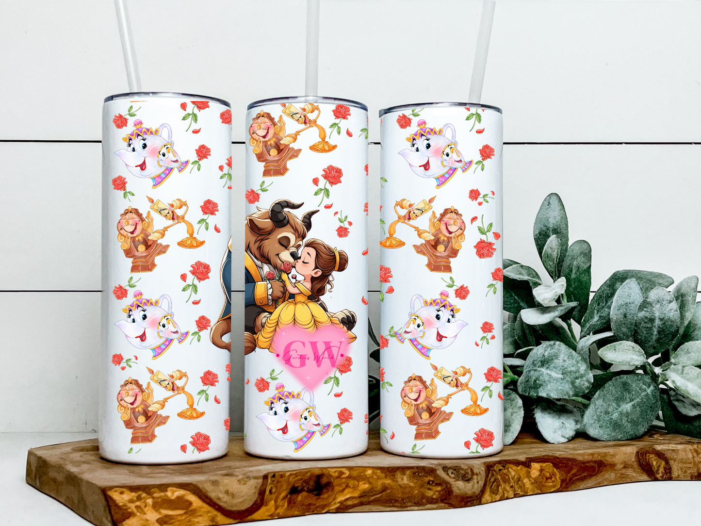 Rose Couple Tumbler