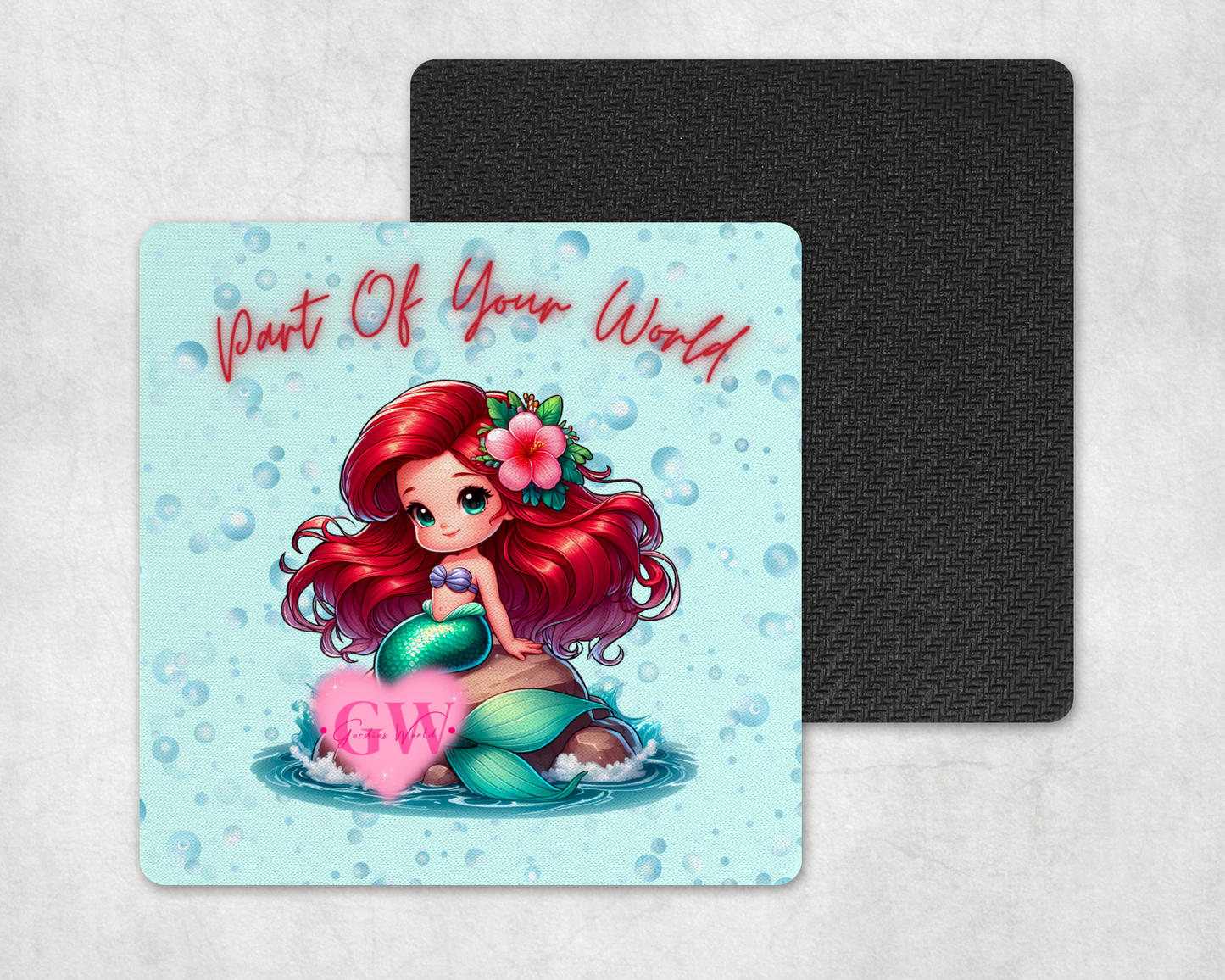 Sea Girl Cup Coaster