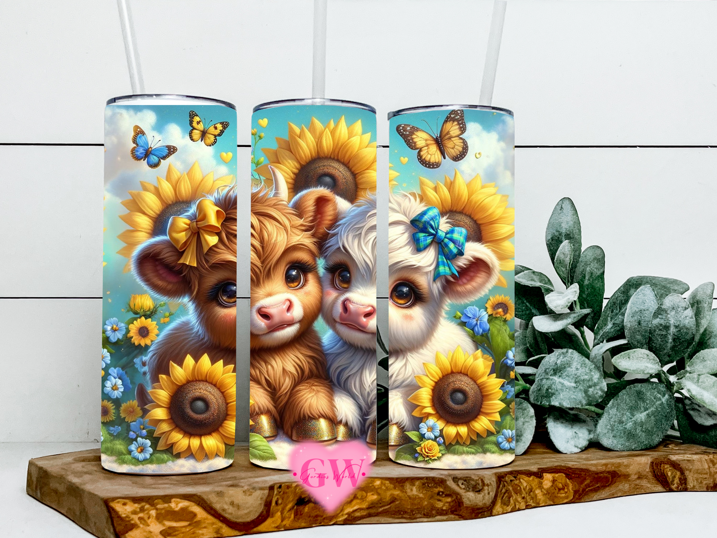 Vaso de vacas hermanas