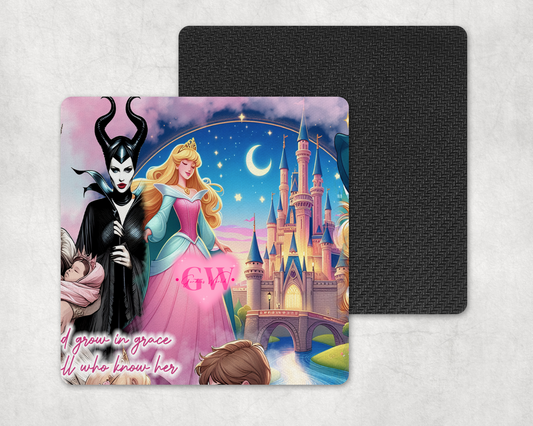 Sleeping Girl Cup Coaster